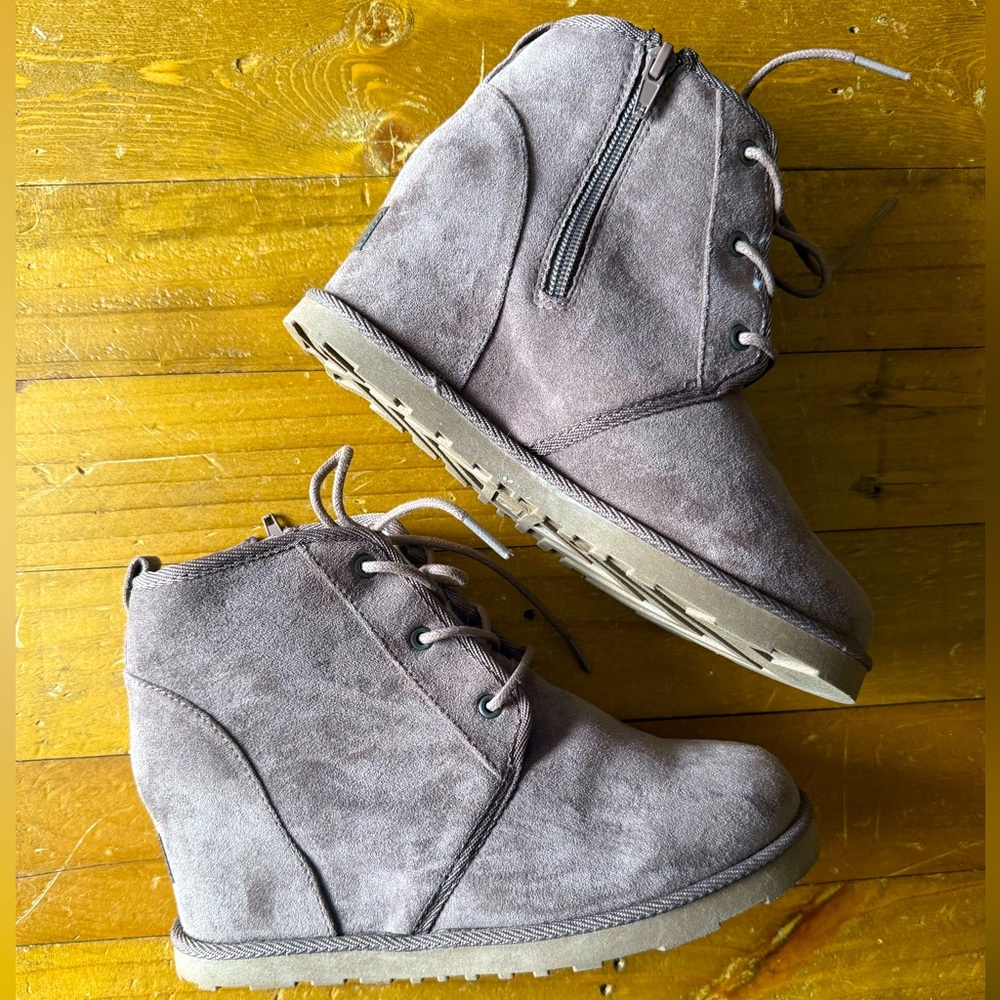 Wedge Ankle Booties